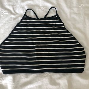 aerie High Neck Bikini Top
